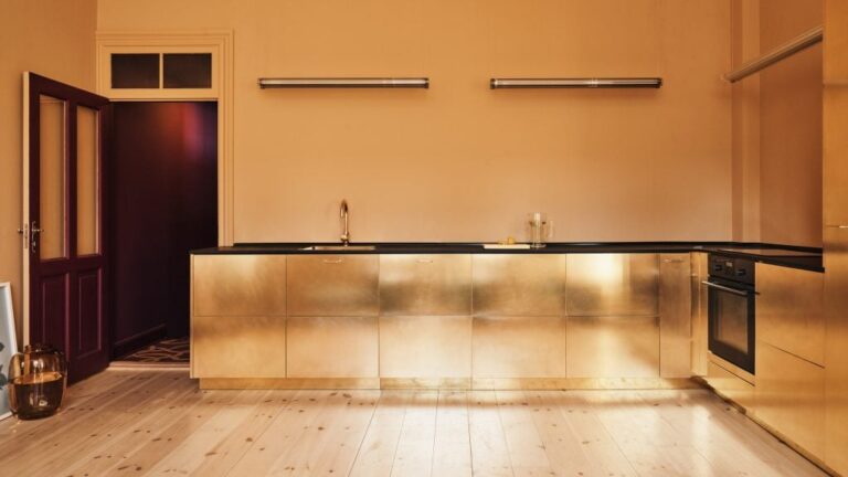 stine goya reform interiors offices kitchens gold denmark copenhagen dezeen hero 1 1024x576