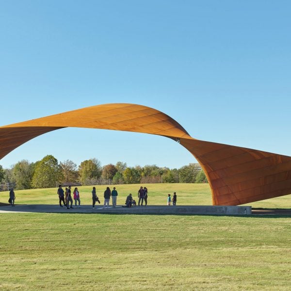 performance pavilion luther george park arkansas trahan architects dezeen 2364 hero 1