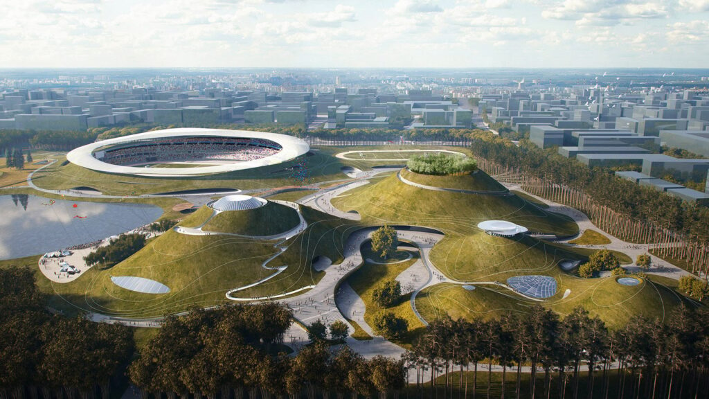 mad quzhou sports campus china architecture news dezeen 1704 hero a