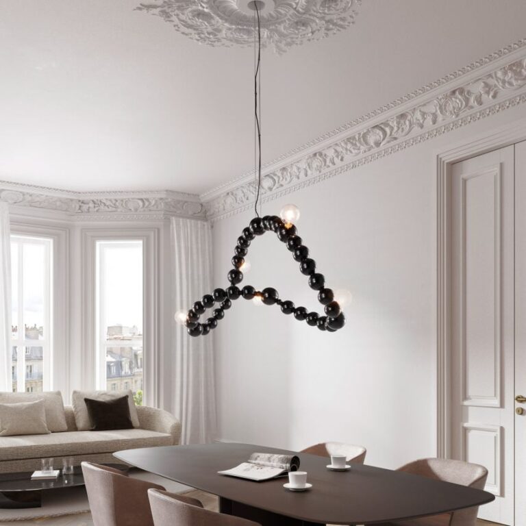 bella chandelier brand van egmond dezeen showroom dezeen 2364 col 1 852x852