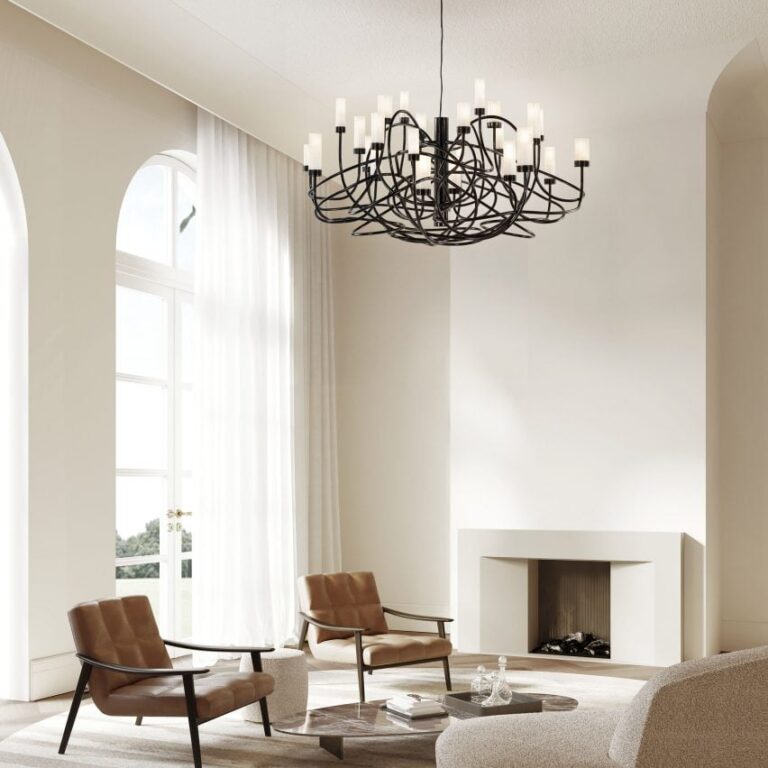 salsa chandelier brand van egmond dezeen showroom dezeen 2364 col 0 852x852