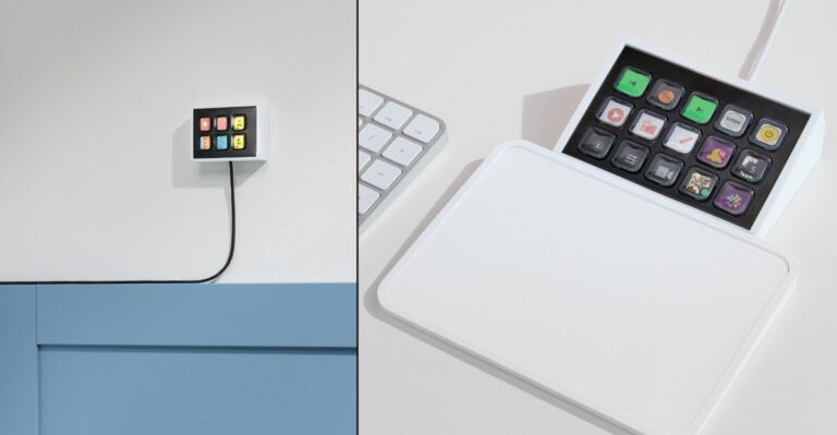 Elgato Stream Deck Module mounted
